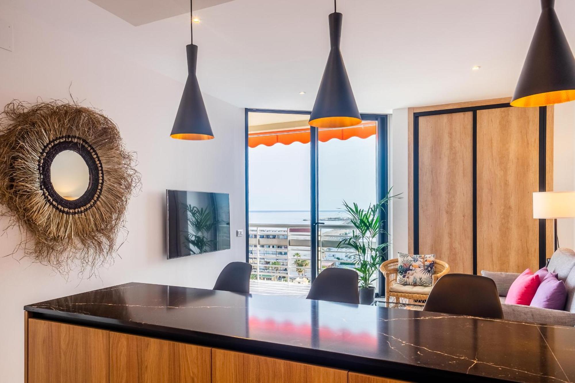 Fabuloso Apartamento Con Increibles Vistas Al Mar Τορρεμολίνος Εξωτερικό φωτογραφία