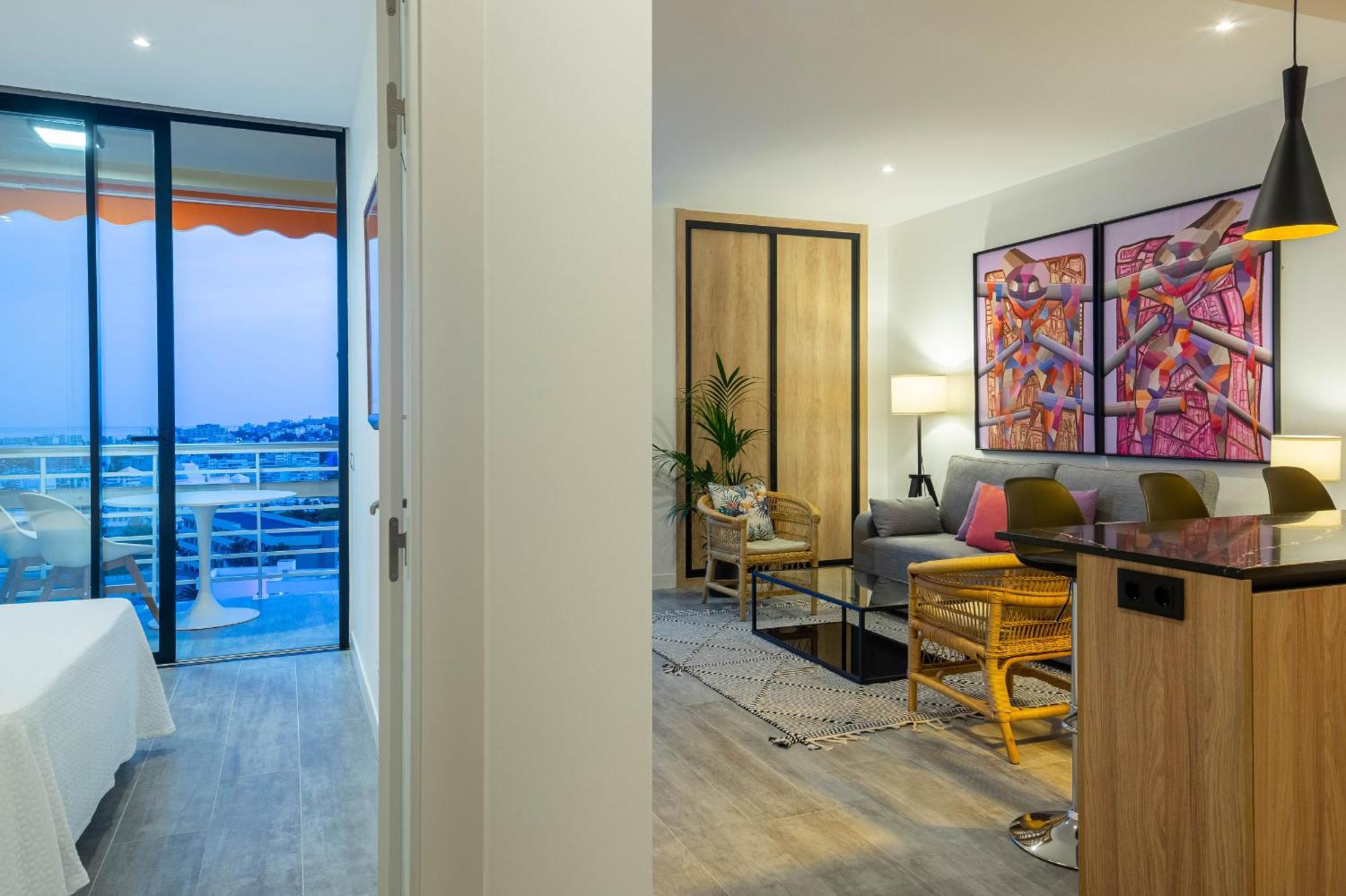 Fabuloso Apartamento Con Increibles Vistas Al Mar Τορρεμολίνος Εξωτερικό φωτογραφία